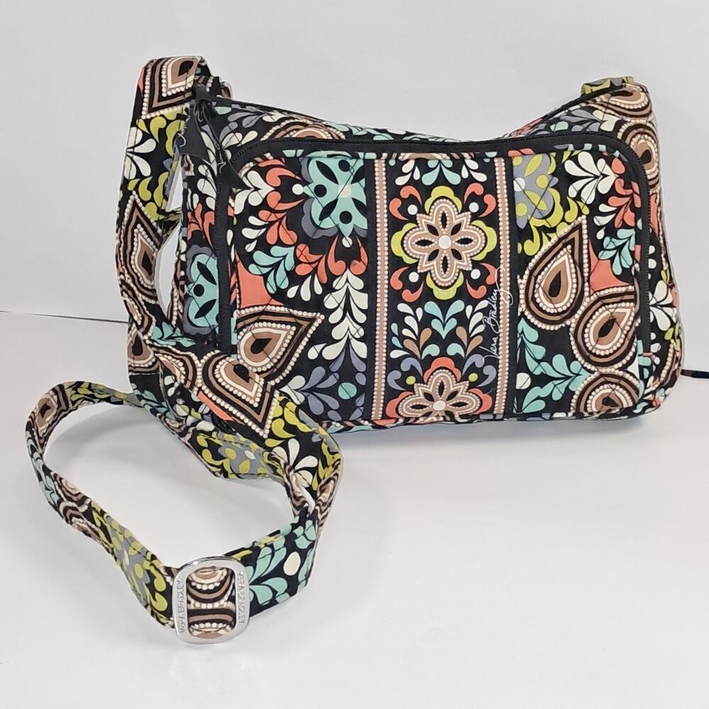 Vera Bradley On The Go Crossbody Bag Retired Sierra Pattern